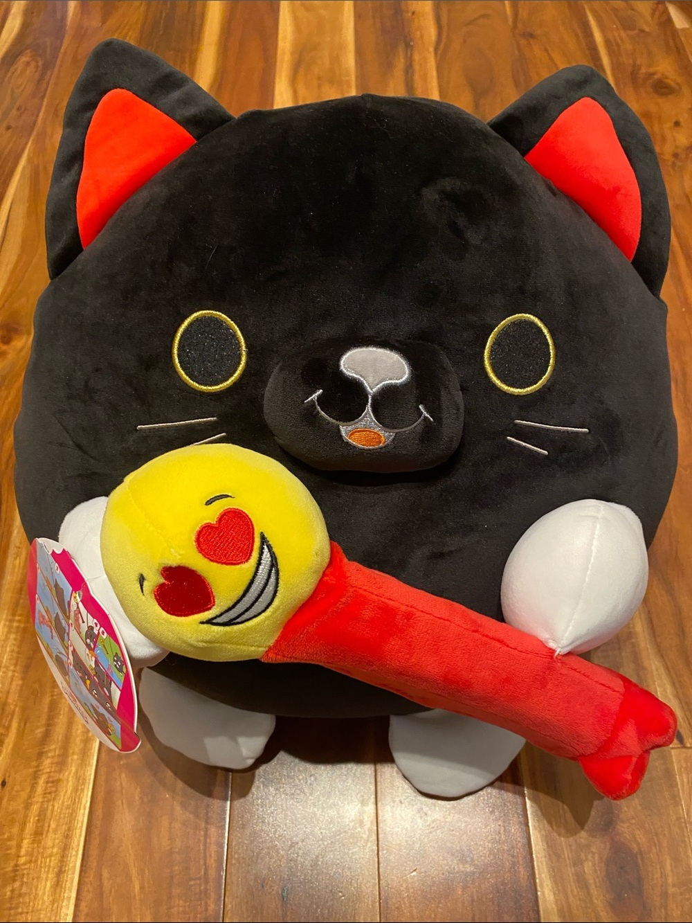 14" Snackles Medium Black Cat & Pez Plush Series 1 Wave 2